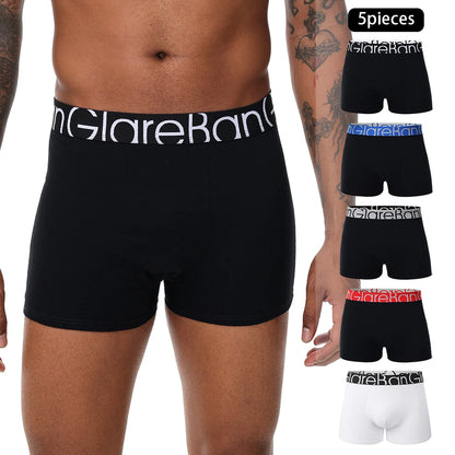 5 stücke Pack Baumwolle Boxer Männer Unterwäsche Männlich Marke Höschen Und Unterhose Für Homme Luxus Set Shorts Box Slips Marke briefs