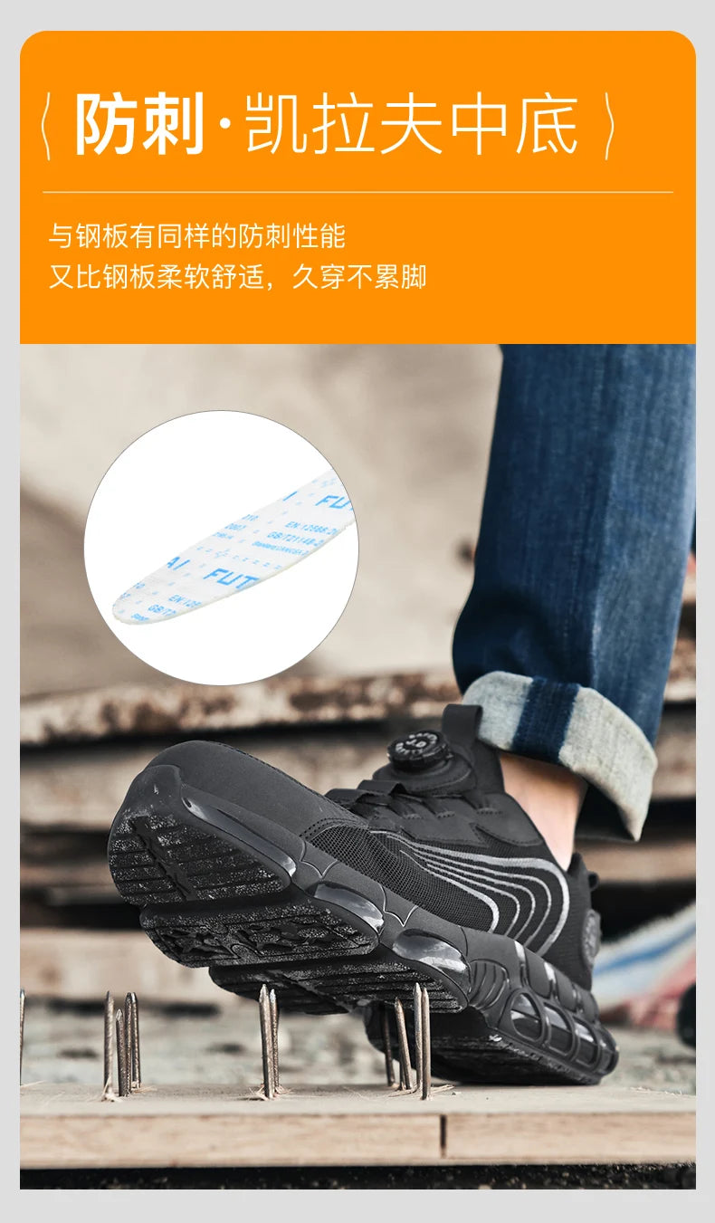 Men's Military Tactical Boots Army Boots Men Side Zipper Military Boots Men Anti-Slip Ankle Boots Work Safety Shoes Hiking Shoe.