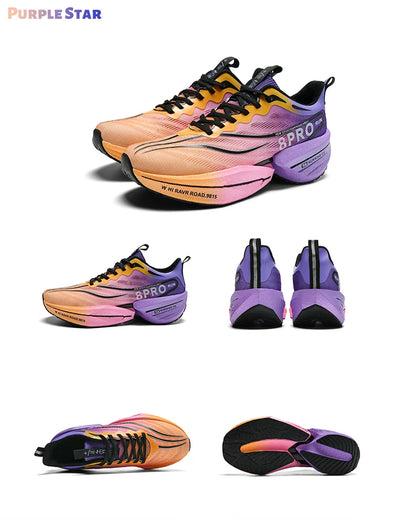 Neue männer Turnschuhe Hohe Qualität Carbon Platte Laufschuhe Stilvolle Atmungsaktive Casual Sportschuhe Männliche Trainer Tennis Schuhe