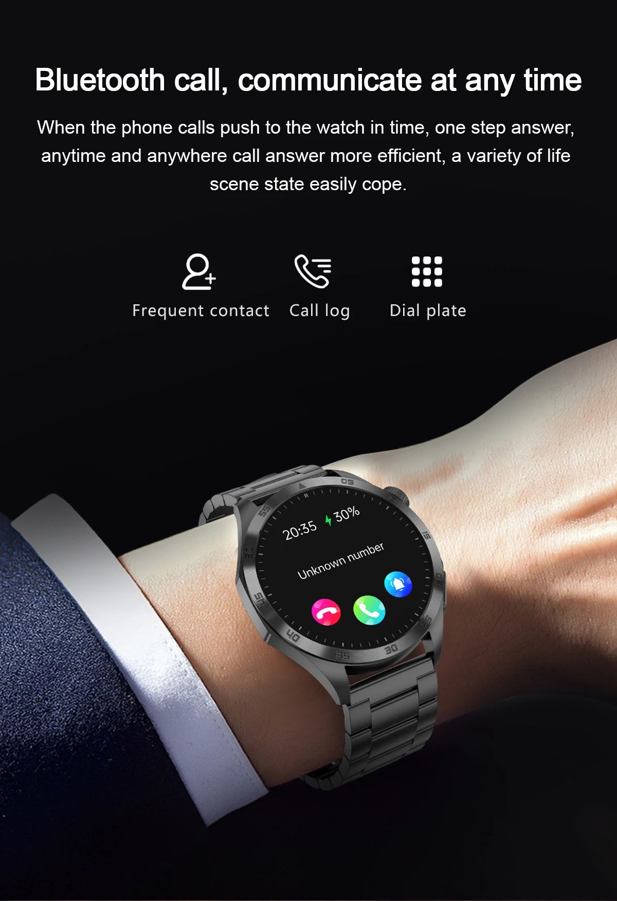 2025New Micro Physical Examination Blood Lipids Uric Acid Blood Pressure Smart Watch ECG+PPG Clock Bluetooth Call Smartwatch Men.