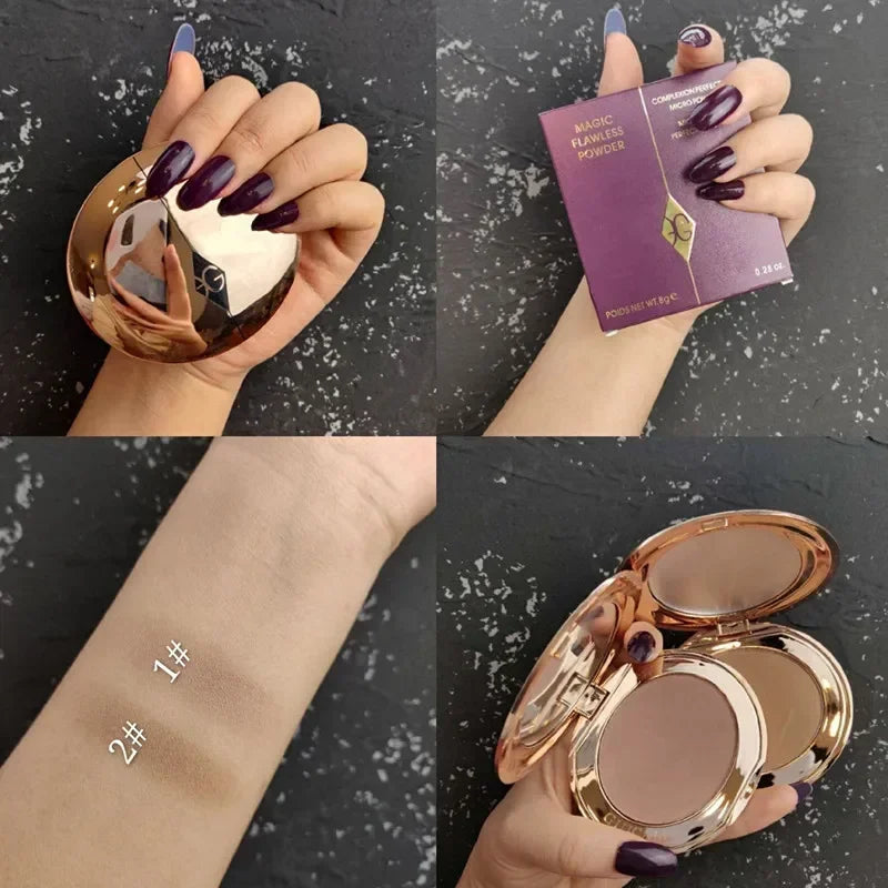 Contour Palette with Mirror Shadow Powder Bronzer Three-Dimensional Nose Shadow Repair Powder Facial Concealer Cosmetics Makeup.