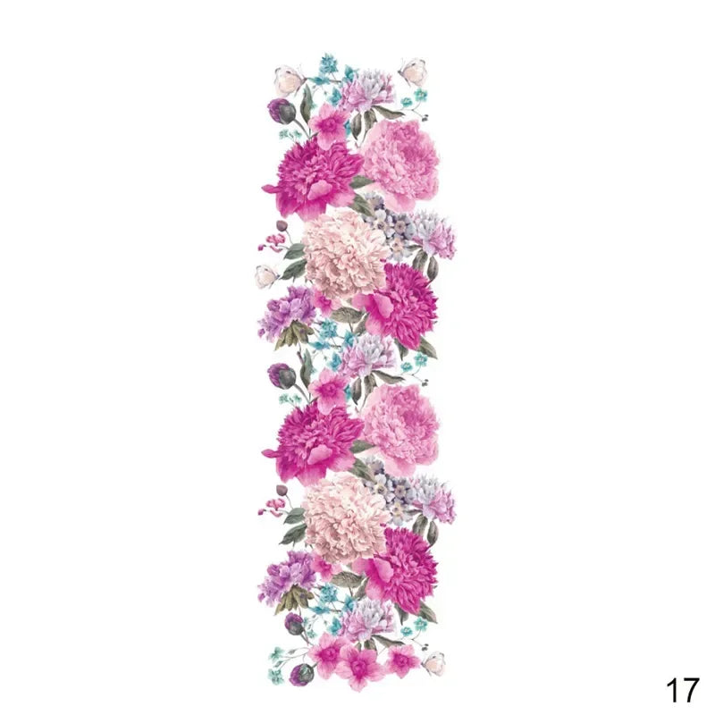 16 Designs Full Arm Temporary Tattoo Sleeve Waterproof Tattoos For Cool Men Women Tattoos Stickers On The Body Art #272596.