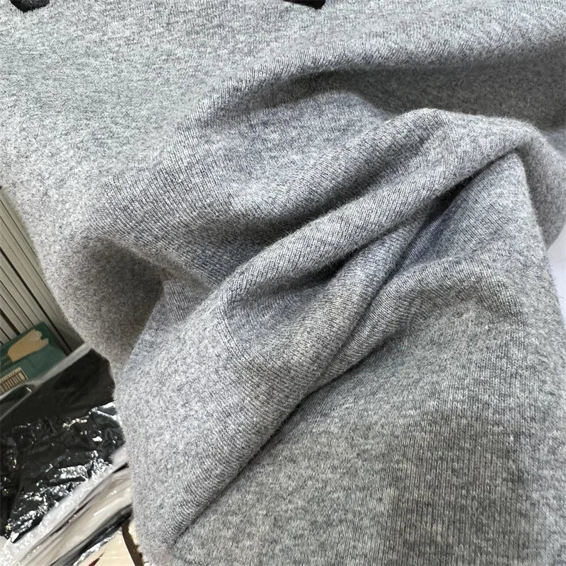 Summer Hot Sale Of The Season Women's Grey Short Sleeve Polo Neck T-Shirt Pure Cotton Slim Fit Base Shirt Trendy Top Quality Chi.