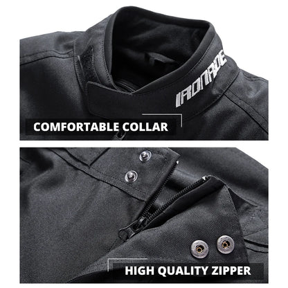 Motorcycle Jacket Waterproof Motorcross Jacket Pants Moto Jacket Windproof Riding Motorbike Clothes With Protective Gear M-3XL.