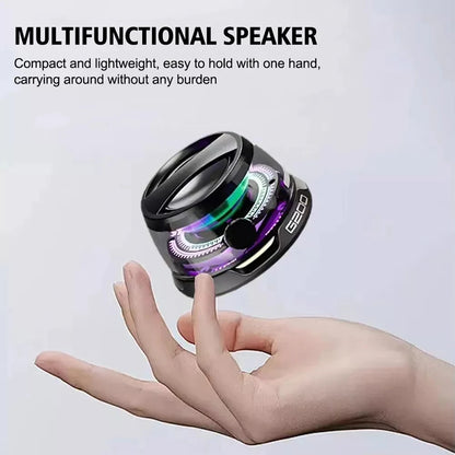 G200 Magnetic Portable Bluetooth 5.3 Speaker Mini Sound Box Multifunctional LED Color Light Stereo Soundbar Wireless Loudspeaker