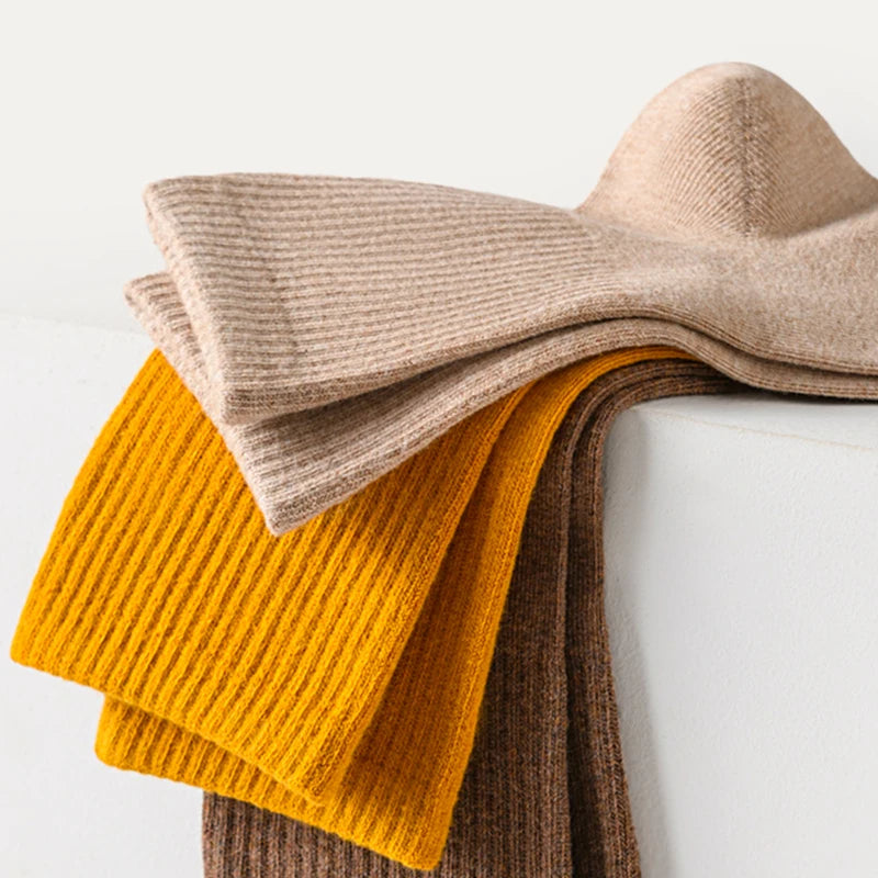 5/10 Pairs 95% Combed Cotton Socks Men Business Dress Long Socks Soft Breathable Spring Summer Colorful Sock For Man 5Pairs/Lot.