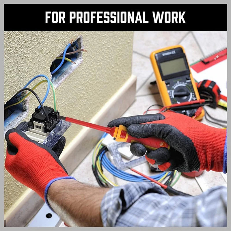 Magnetischer Schraubendreher-Satz Phillips Schlitz Torx Professional 1000 V isolierter CRV Elektriker Schraubendreher Bit Reparaturwerkzeuge