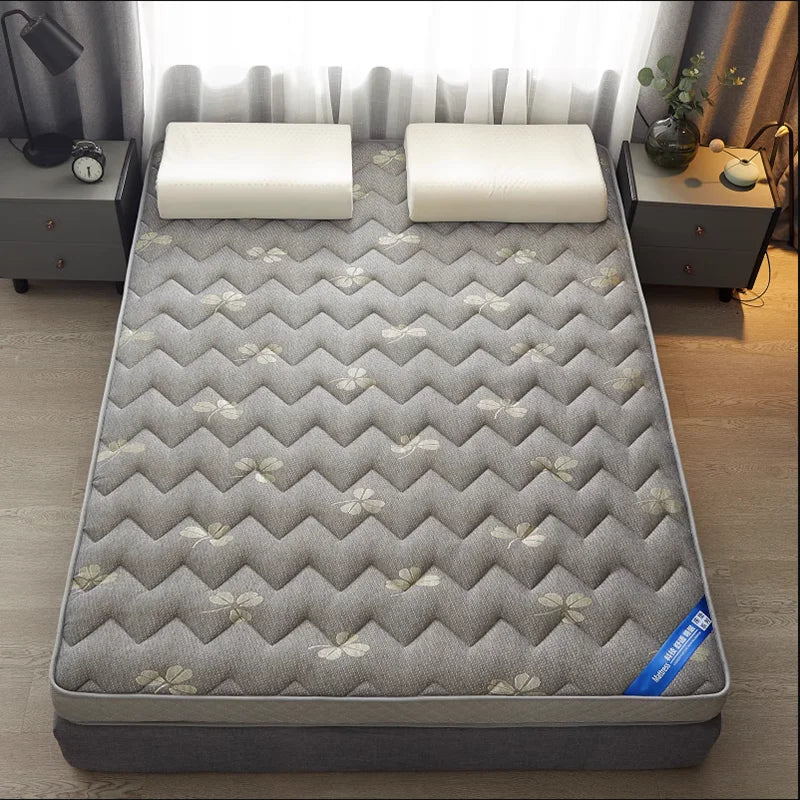 Latexmatratzen für zu Hause, Tatami-Matten, gepolstert zur Miete, dünne Polster für Einzel- und Doppel-Studentenwohnheime, verdickt