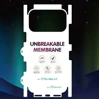 2PCS Back Hydrogel Film For iPhone 17 Pro Max 17Pro 17Air Full Cover Side Rear screen protector For iPhone 17Promax Soft Film.