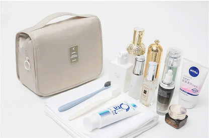 High Quality Women Makeup Bags Travel Cosmetic Bag Toiletries Organizer Waterproof Storage Neceser Hanging Bathroom Wash Bag.