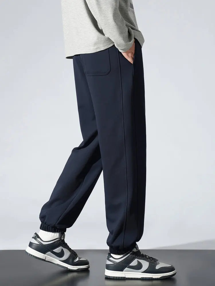 Winter Warm Jogger Pants Men/Women Unisex Style Home Basic Sweatpants Fleece Lined Thermal Sport Pants.