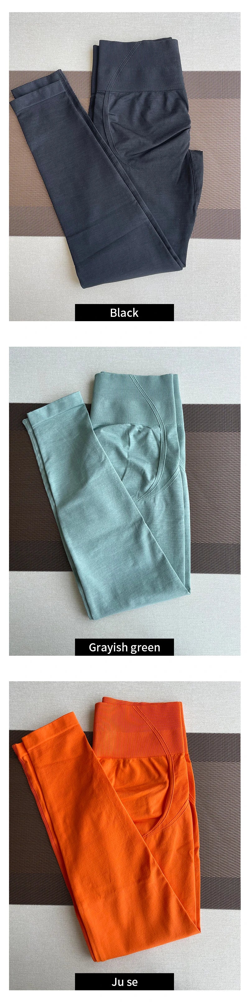 TKITK Seamless Tight Pants Gym Leggings Womens Workout Yoga Pants Soft High Waist Outfits Fitness Sports Wear.