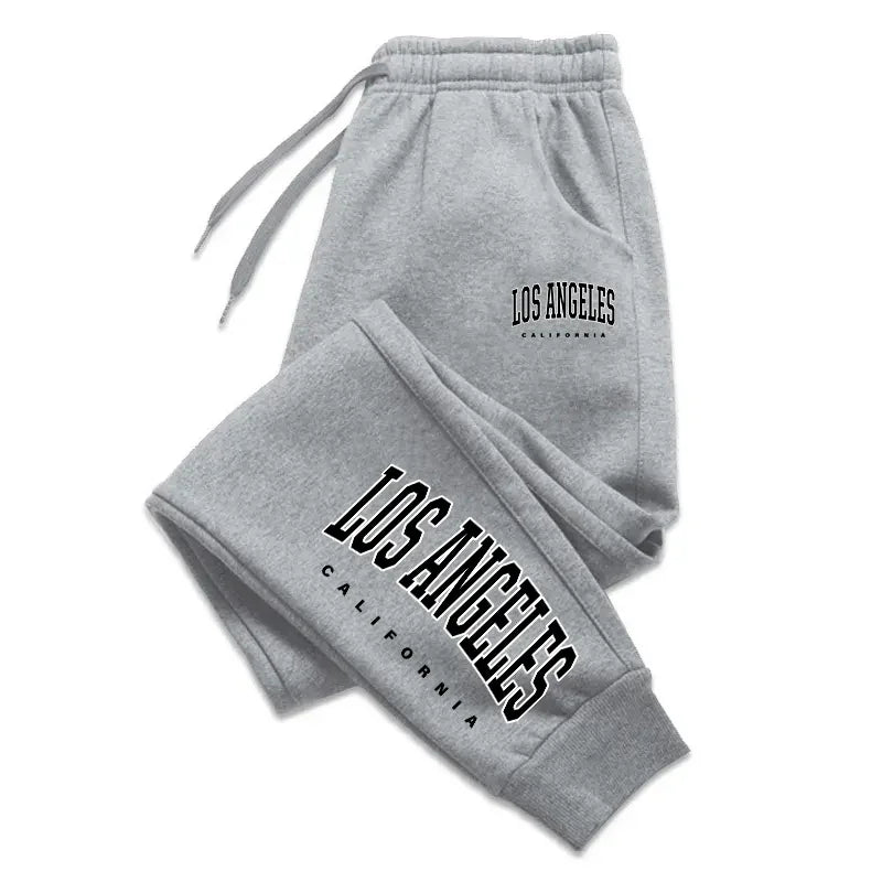 Los Angeles Damen-Herren-Jogginghose, elastische Taille, lässige Outdoor-Jogginghose, hochwertige, modische, vielseitige Sporthose.