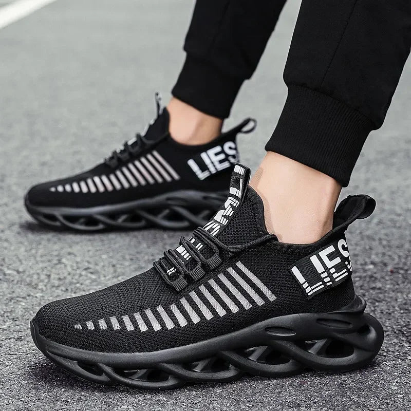 MAEDEF Shoes Men Sneakers Breathable Women Running Shoes Lightweight Anti-slip Sports Shoe Outdoor Lace Up Tennis Women Sneakers.