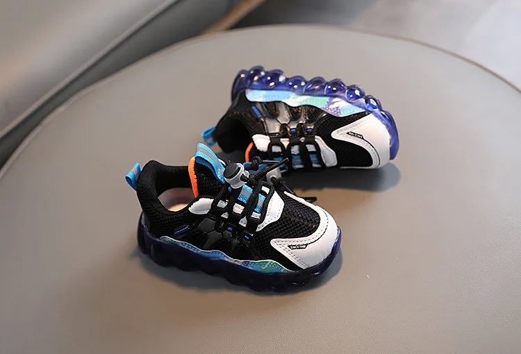 Kids Running Shoes Mesh Breathable Casual Sneakers for Children Lightweight Sport Shoes Boys Girl Non-Slip Outdoor.