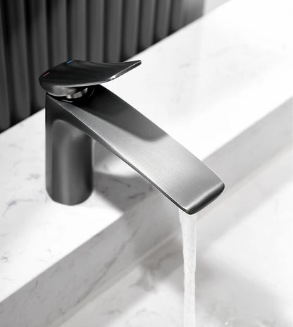 VGX Luxury Bathroom Faucets Basin Mixer Sink Faucet Gourmet Washbasin Tapware Hot Cold Water Tap Brass Chrome Black Brushed Gold