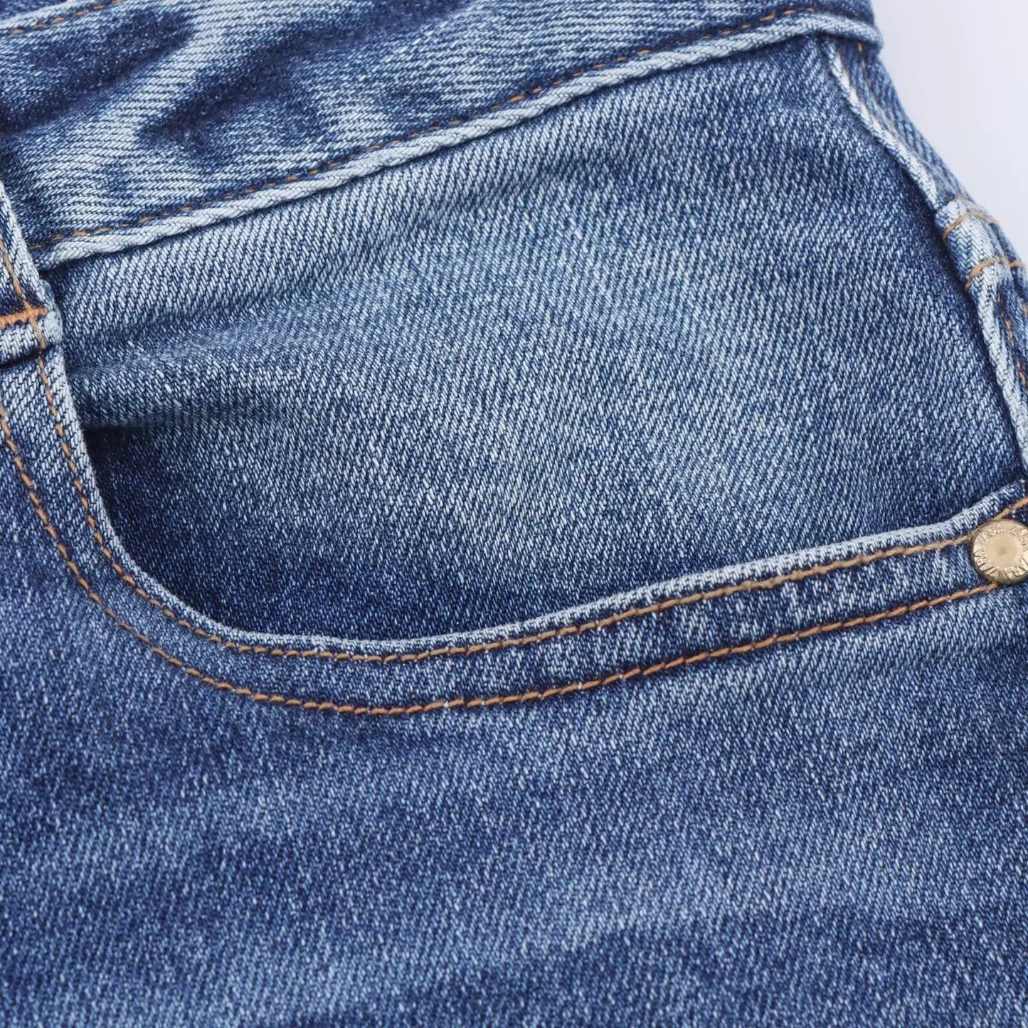 HH Women Denim Pant Sets Turn-Down Collar Long Sleeves Belt Autumn Coats+Pockets Loose High Waist Zipper Hemming Trousers