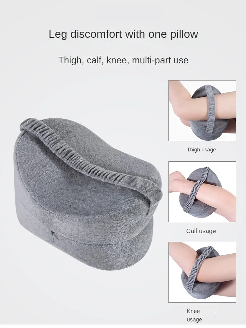 Slow Rebound Memory Cotton Clamp Leg Knee Pillow Leg Pad Pregnant Woman Pillow Orthopedic Sciatica Back Leg Hip Back Support.