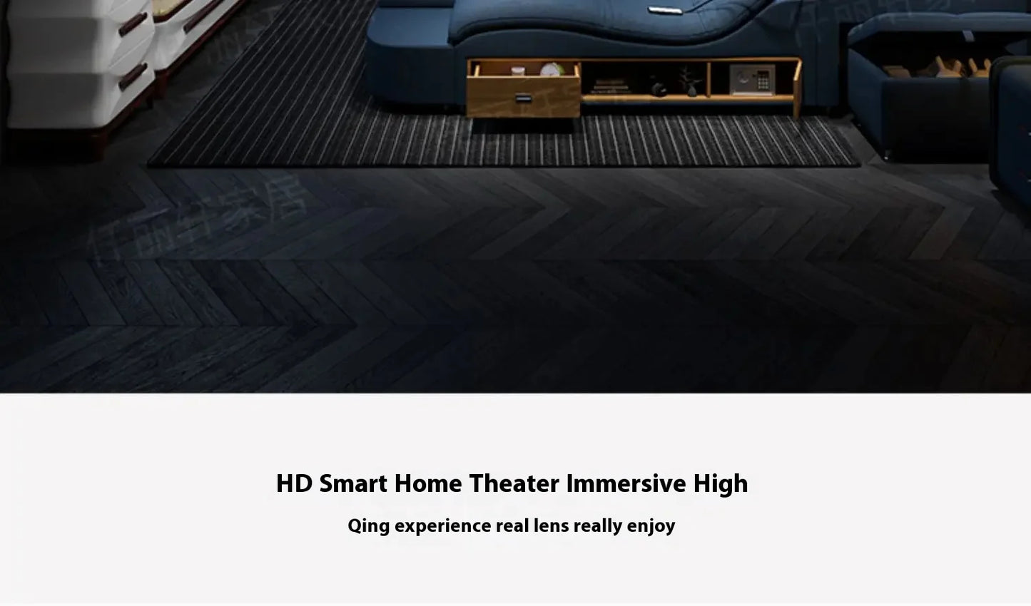 Nordic Smart Modulares Doppelbett Master Storage Luxus Designer Doppelbett Multifunktionale Leder Camas Ehe Möbel