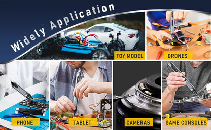 51 in 1 Elektro-Schraubendreher-Set Typ-C-Ladegerät Akku-Schrauben dreher Präzisions-Magnet-Bits für Telefon-PC DIY-Reparatur werkzeug