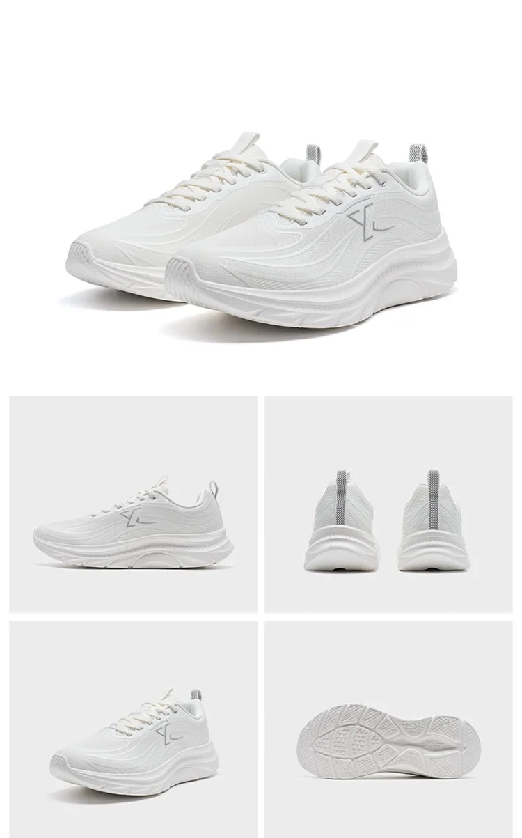 Xtep 299 Leather Running Streamline For Women 2024 Winter Running Shoes Leisure Training Sneaker(Suggest 1 size up) 876418110021