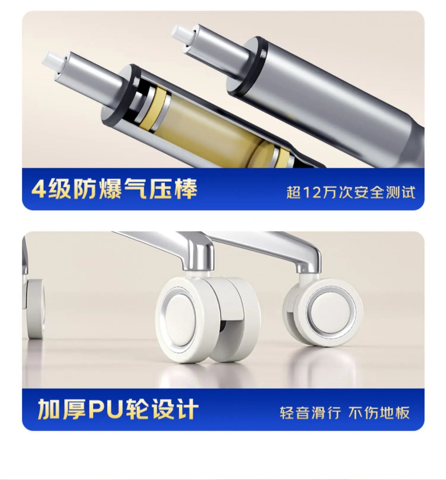 Drehbarer ergonomischer Sessel Design Fußstütze Executive Günstiger Bürostuhl Executive Europäische bequeme Silla Gamer-Möbel