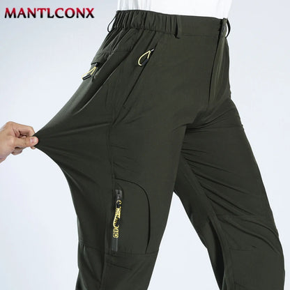 XL-5XL Lightweight Thin Summer Pants for Men Sweatpants Stretch Quick Dry Trousers Men Hiking Camping Men's Pants Joggers Summer