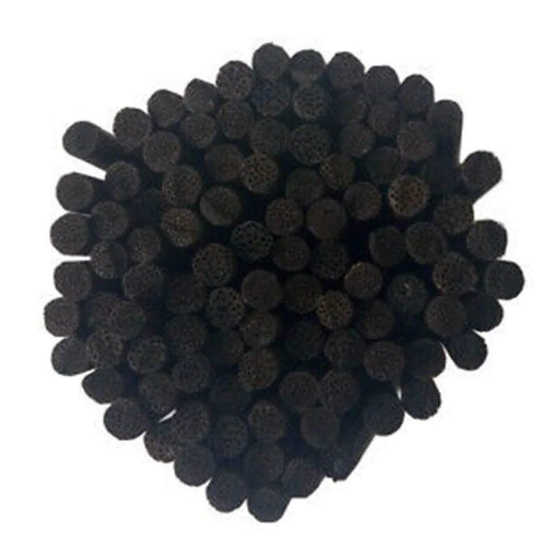 100pcs/Set 3.0x230mm Reed Stick Black Rattan Home Fragrance Diffuser Aroma Scent Oils And Accessories Room Freshener.