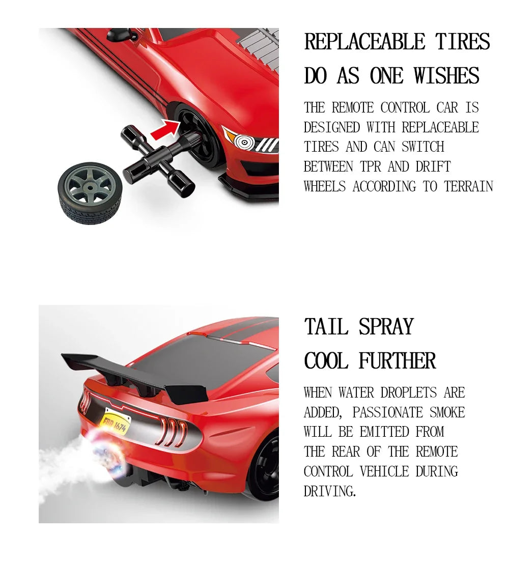 RC1:32 high-speed motor simulation shock absorber Race motorcycle charging 2.4Ghz Parent-child interactive boy's holiday toy