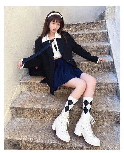 Women Platform Sneakers Canvas Shoes Personalized Luxry Heels Skateboard Lace Up Casual Fashion Outdoor Sneakers.