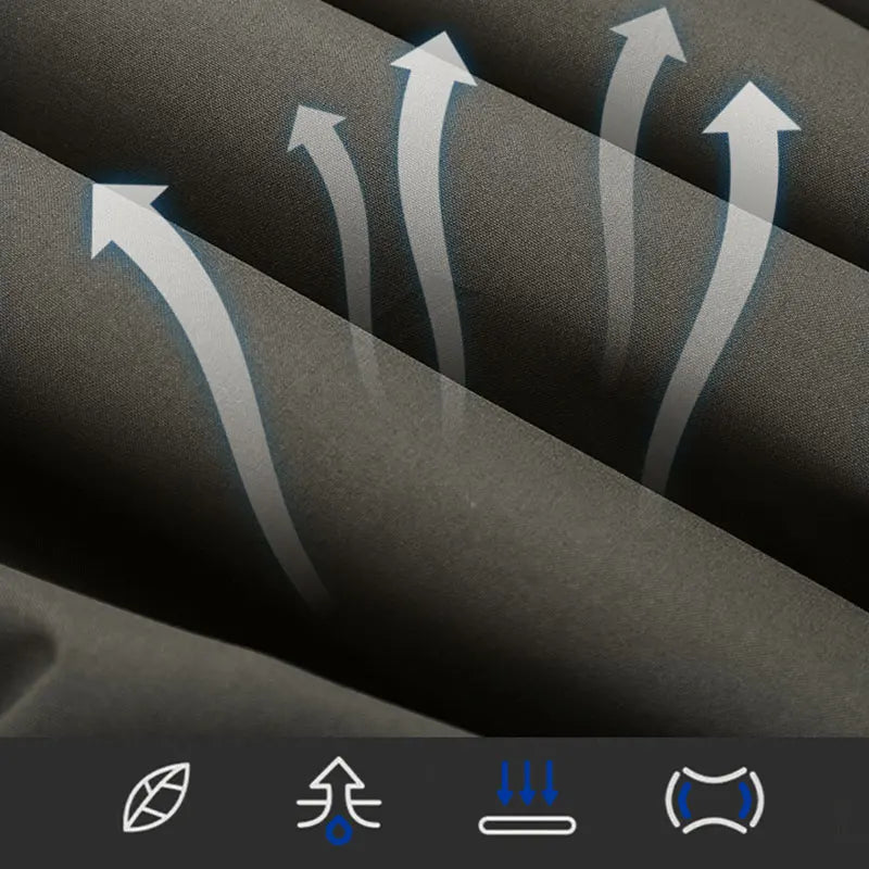 Winter Thickened Jacket Men Running Hooded Coat Sport Outdoor Leisure Medium-length Warm Clothing Autumn Winter Clothing Male.