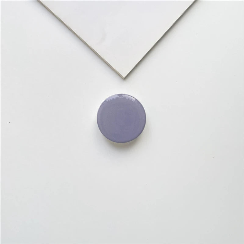 POPPED Luxury Ins Korean style Macaron phone sockets for iPhone 16 Foldable Stretch Griptok Phone Holder for Samsung Mobilephone