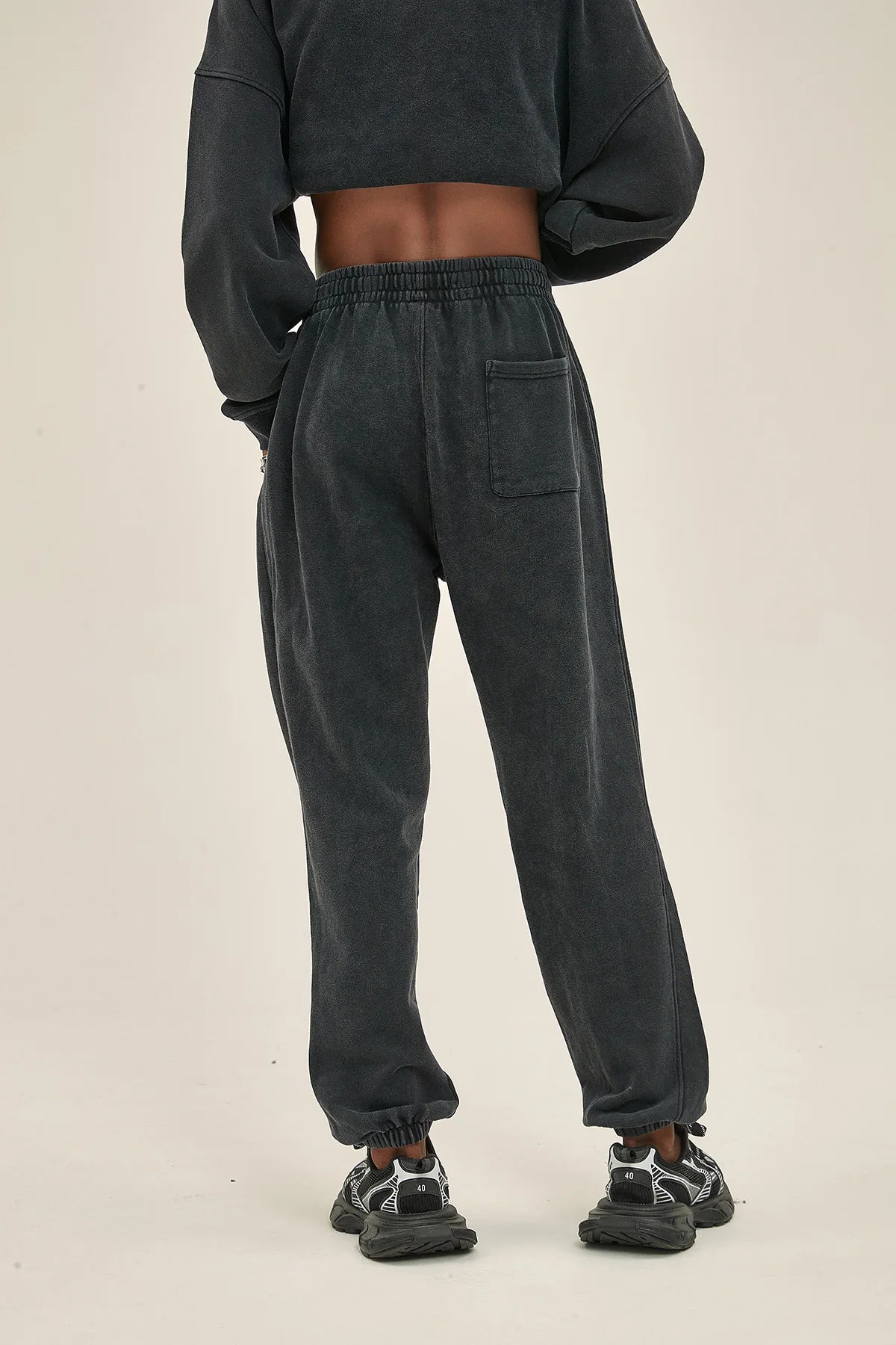 Vier Jahreszeiten Neue Mode Für Männer Casual Trendy Amerikanischen Gewaschen Gewachst Lose Einfarbig Hosen Gerade Jogger Hosen Männliche Hosen.