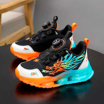 Autumn Origin Children Sneaker Boys Shoes 4 To 10 Years School Kid Sports Shoes Anti-slip Fashion Trainer Boy Sneaker.