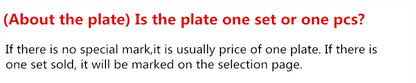 1pcs Upgrade white porcelain plates for food, dinner dishes, salad, soup bowls, ceramic porcelain plates, and tableware.