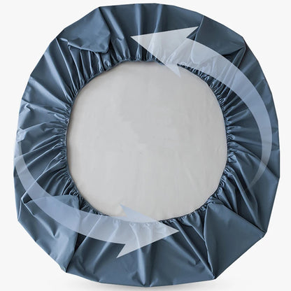 WOSTAR Waterproof mattress protector cover 150x190 single double queen king size elastic fitted sheet style bed protection pad.