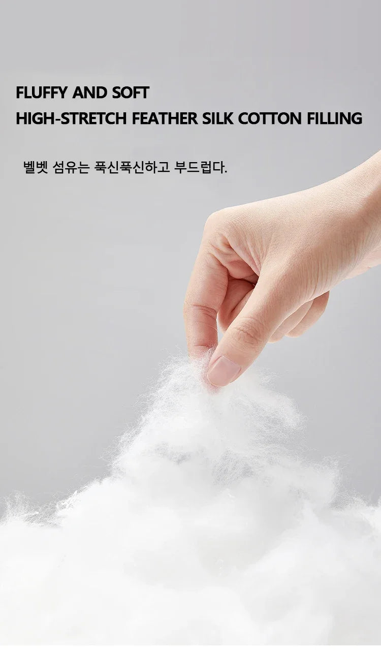 Cotton Body Pillow for Sleeping Decorative Body Pillow for Bed with 100% Cutton Cover High-Grade & Soft.