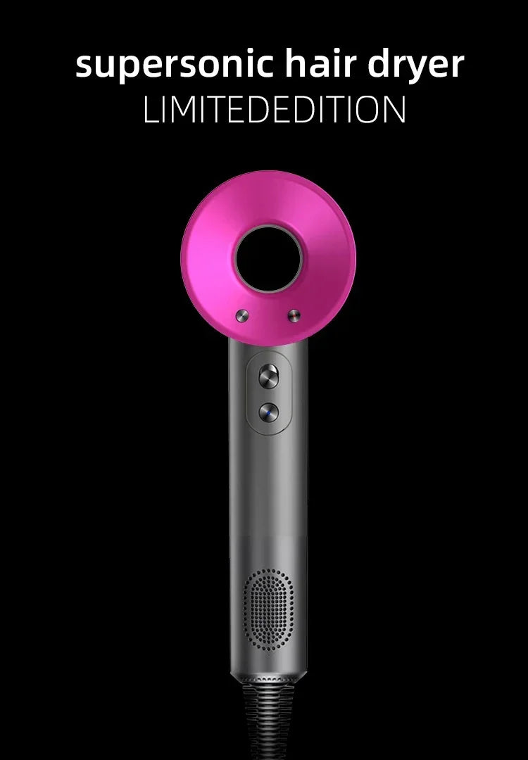 High-speed negative ion hair dryer Professional thermostatic leafless hair dryer Powerful household negative ion hair dryer