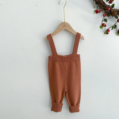 2022 Baby Strampler Sleeveless Herbst Kleinkind Mädchen Jungen Overall Gestrickte Solide Neugeborenen Kinder Kleidung Super Weiche Ein Stück Gesamt