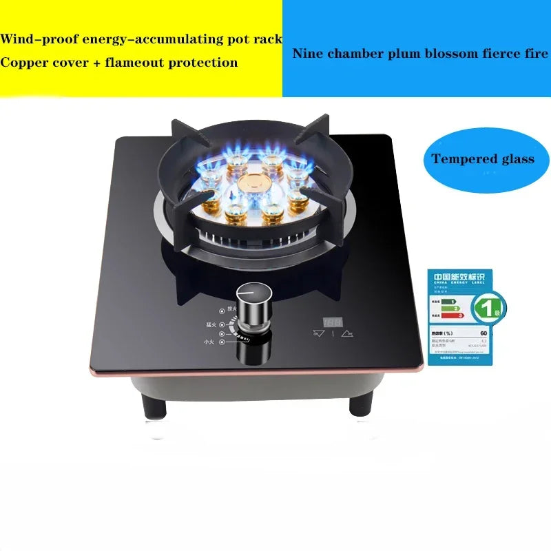 D09/D10/D11 Household Single-Burner Stove Embedded Gas Stove Natural Liquefied Gas Stove Kitchen Cooking Tools.