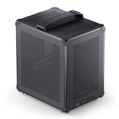 Jonsbo C6-ITX Handle Case MATX ITX MESH Boards Type-c ATX Power Supply Desktop Game Office Small Cooling Computer C6 Chassis