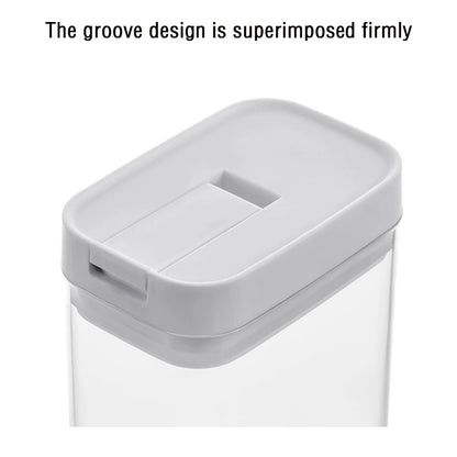 Pasta Storage Box Transparent Plastic Grain Seal Tank Spaghetti Storage Container Moisture-Proof Snack Jar Kitchen Food Tank.