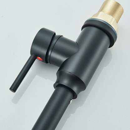 Spring Pull Down Kitchen Faucets Stream Spray Head Hot Cold Water Tap Stainless steel Rotation Kitchen Mixer Tap Crane