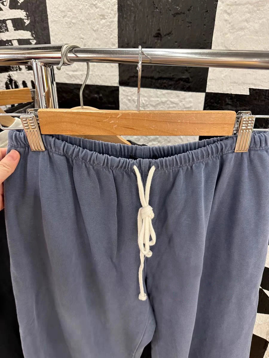 Solid Drawstring Straight Sweatpants Women Autumn High Waist Soft Cotton Trousers Casual Vintage Streetwear Sport Long Pant Y2k.