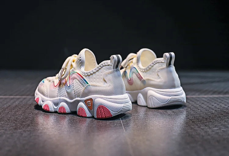 Children's Sports Shoes for Toddlers Boys Girls Little Kids Running Sneakers Air Mesh Breathable Soft Fashion Classic Casual New.