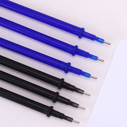55 teile/los Löschbaren Gel Stift 0,5mm Refill Stange Magische Tinte Löschbaren Stift Waschbar Griff Büro Schule Schriftlich Werkzeuge Kawaii schreibwaren.