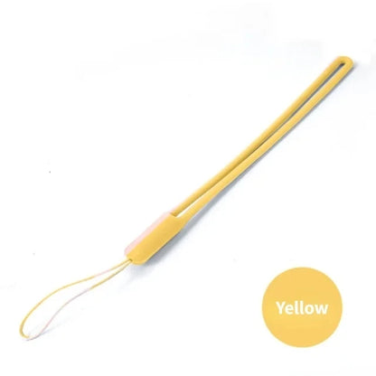 Silicone Wrist Straps Mobile Phone Strap Charms Cute Lanyards for Iphone Strap Camera Keys Cord Lanyard Key Chains Hanging Rope.