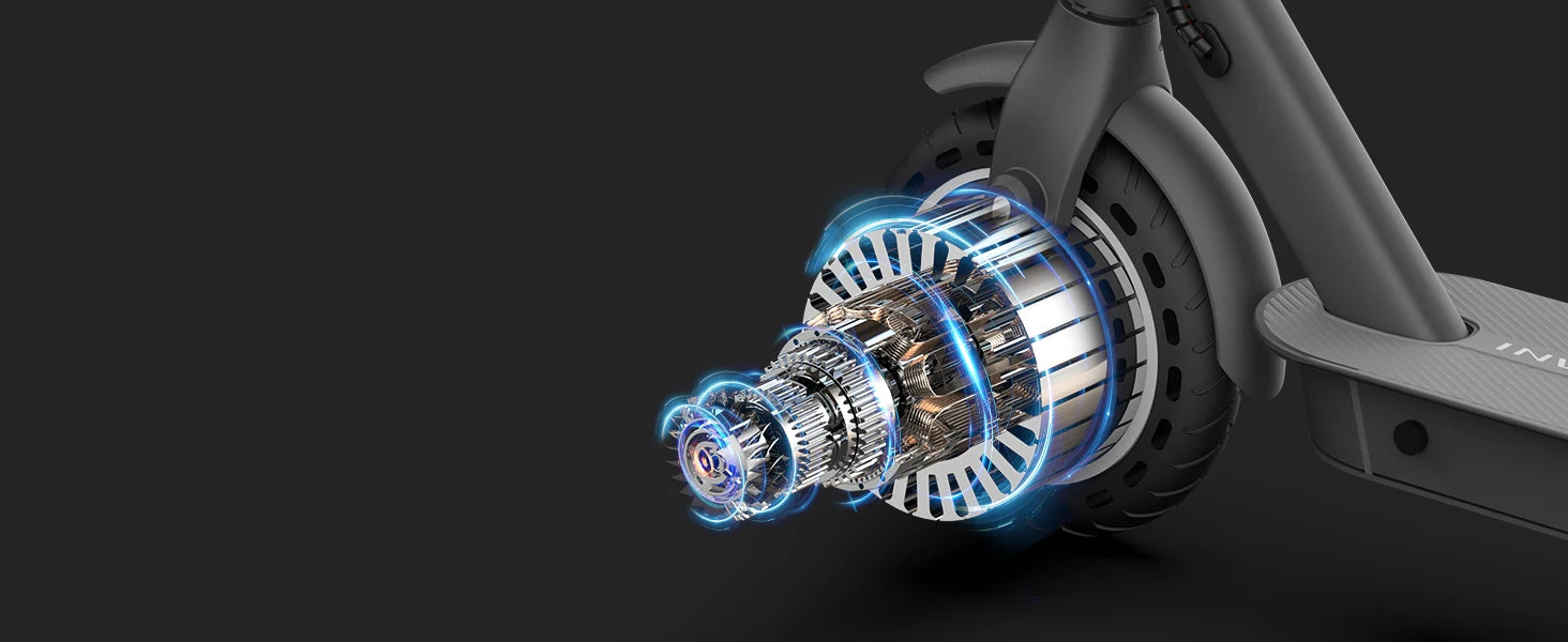 5TH WHEEL E30 ABE Adult Electric Scooter 350W Motor 36V 7.5AH Battery City Electric Scooter 8.5" Solid Tires Foldable E-Scooter.