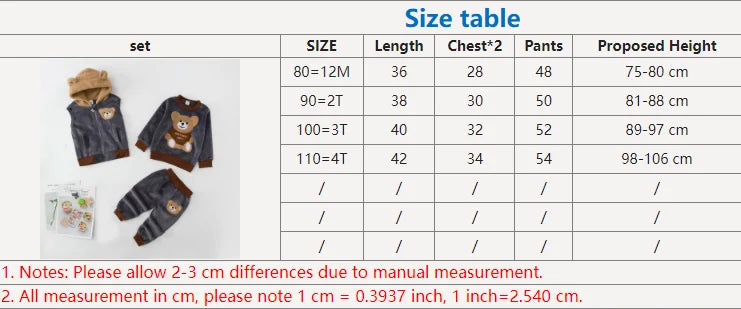 3PCS Winter Autumn Toddler Baby Boys Girls Clothes Baby Sweaters Coat +Pants +Hooded Vest Outfit Set Infant Warm Clothing Suits.