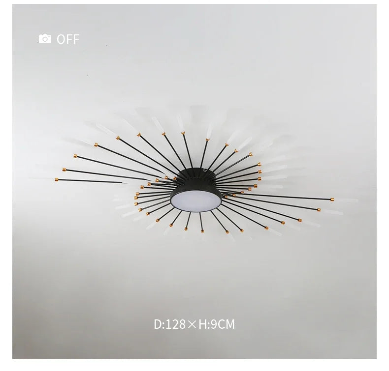 Moderne Led Feuerwerk Anhänger Lampen für Wohnzimmer Schlafzimmer Kronleuchter Led Decke Hängen Lampe Hause Einrichtungs beleuchtung